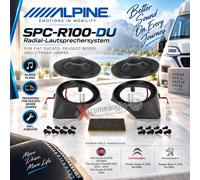 Alpine Haut-parleurs SPC-R100-DU 12 cm large-bande – Paire – pour Ducato/Boxer/Jumper