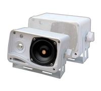 Haut-parleurs audio marins Pyle PLMR24 3,5" 200 W 3 voies, résistants aux intempéries (paire)