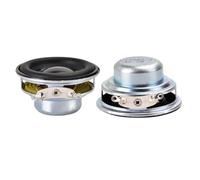 Haut-parleurs Audio Portables, 40MM, 4 Ohm, 5W, 1.5 Pouces, 16 cœurs, Petite Gamme complète, côté Caoutchouc, étanche NdFeB, 2 pièces/lot