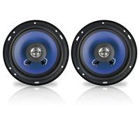 Haut-parleurs audio son voiture Noir Peiying PY-1610C 6.4" 80W