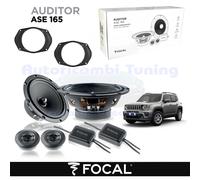 Haut-Parleurs Avant 165Mm FOCAL AUDITOR ASE165 120W Pour JEEP RENEGADE