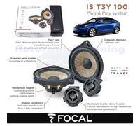 Haut-parleurs Focal Is T3 100 Voies Separees