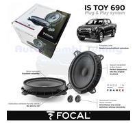 Focal Kit haut-parleurs 2 voies 6x9 pour Toyota 4 Runner, Camry, FJ Cruiser