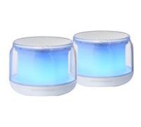 Mars Gaming MS-AURA Blanc Avec fil &sans fil 15 W