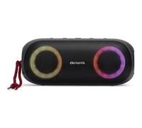 Haut-parleurs bluetooth portables Aiwa BST650MG Noir Noir G