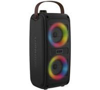 Haut-parleurs bluetooth portables Denver Electronics BTV230 Noir 100W LED RGB Noir G