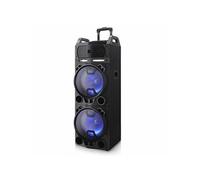 Haut-parleurs bluetooth portables Noir 800 W 100 W RMS