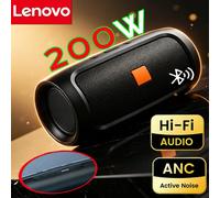 Haut-parleurs Bluetooth portables sans fil Lenovo TF USB FM, double haut-parleur, lecture stéréo, diffusion vocale, caisson de basses, pour le public Green