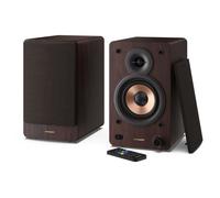 Haut-parleurs Bluetooth - SHARP - CP-SS30(BR) - Bibliotheque Marron - 2x 30W - 2 voies - Sans fil - 60W RMS