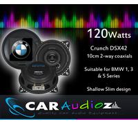 Haut-Parleurs BMW Upgrade 10Cm 4" 60 RMS, Coaxial Slim Peu Profond BMW 1, 3 & 5