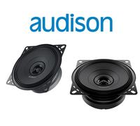 Audison APX 4 - Paire de Haut-parleurs coaxiaux 2 Voies 100 mm, 120W Max, cône en Fibre pressée pour réponse linéaire