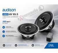 Haut-parleurs coaxiaux Audison Voce AV X6.5 2 voies 16,5 cm (6,5") 200...