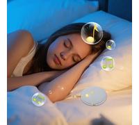 Haut-parleurs de coussin pour , enceinte stéréo portable avec bruit blanc, haut-parleur sans fil - pour ceux qui dorment sur le côté, cadeaux d'anniversaire, Noël, femmes, adultes, hommes