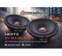 Hertz Haut-parleurs de graves SV 165 Neo SET SPL MIDRANGE 165 mm – 1 paire