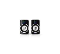 Haut-parleurs de jeu 2. 0 rgb alimentation par usb prise 3,5 mm rms 10 w