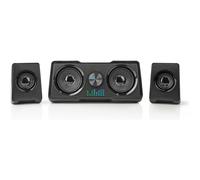 Haut-parleurs de jeu | Canaux de haut-parleurs : 2.2 | Alimentation USB | 3.5 mm mâle | 48 W | LED | Contrôle du volume