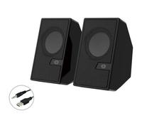 Conceptronic Haut-parleurs de PC BJORN02B 2 voies Bluetooth avec fil et sans fil 6 W Noir