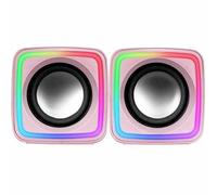 Haut-parleurs de PC Mars Gaming MSCUBEP 8W Rose