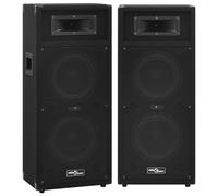 Haut-parleurs passifs - VIDAXL - 2pcs - Noir - 8 pouces - 500W - Son professionnel