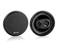 Roadstar Haut-parleurs de voiture PS1635 16 cm coaxial 3 voies 2 pièces PMPO 80W 89 dB 80-20000 Hz
