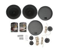 Haut-parleurs de Voiture Haut-parleurs stéréo Audio pour véhicule 6,5 Pouces Haute Puissance 400 W Max Construction en métal ABS de qualité supérieure Ajustement Universel pour