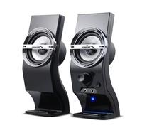 Haut-parleurs d'ordinateur 6W USB Audiocore AC805 noir 3W x2.