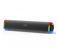 Haut-Parleurs D'ordinateur Bluetooth 5.0, Support De Caisson De Basses Tf, Son De Maison Coloré Avec Rvb, Télévision À Clignotement Lent, Audio Automatique O6w2