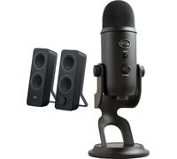 Haut-parleurs d'ordinateur Logitech Z207 (980-001295) + panne USB Yeti (988-000229)