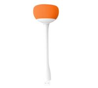 Haut-parleurs d'ordinateur USB - Mini barre de son stéréo 3D avec câble F | Haut-parleur externe USB compact de 5,4 x 4,5 cm (2,13 x 1,77 pouces) avec câble flexible de 14 cm, fabriqué en Chine