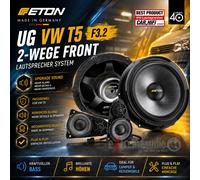 Eton Haut-parleur F3.2 Upgrade UG 2 voies pour VW T5 portes avant