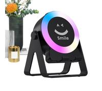 Haut-Parleurs Extérieurs | Enceinte Nomade avec Support Téléphone et Lumière - Autonomie Longue Durée, Gadgets Électroniques à Détection Intelligente pour Le Dortoir, Le Bureau, la Maison et