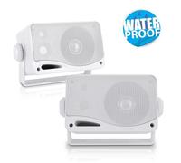 Haut-parleurs imperméables - Pyle - PLMR24 - 200 Watts - Trois voies - Blanc