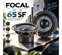 Haut-parleurs Kickbass woofer médium bas Focal 65 SF 6,5 cm (2,5") - 1 paire