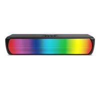 Krom Gaming Barre de son KROM K-Pop Bluetooth LED RGB Stéréo 2x3 RMS Noire