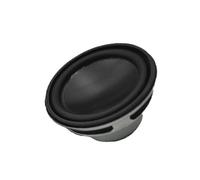 Haut-parleurs minces de 14 mm avec bords en caoutchouc composite, membranes en aluminium et deux circuits deux systèmes de pilote