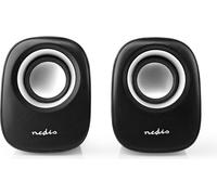 Haut-parleurs PC | 2.0 | 12 W | Mâle de 3,5 mm | USB Ström | Contrôle du volume