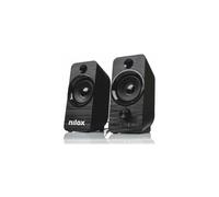 Haut-parleurs PC - Nilox - Speaker 6W - Sans fil - Couleur Noir - Entrées RCA non incluses