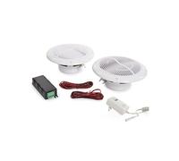 HAUT-PARLEURS PLAFONNIERS - AMPLI 2 x 15 watts /BLUETOOTH - 2 x 16cm + Alimentation Secteur