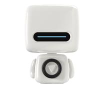 Haut-Parleurs Portatifs, Haut-Parleur Intelligent Étanche Forme Robot, Gadget Technologique Compact avec Son Stéréo pour Maison, Studio, Voiture, Salle De Bain