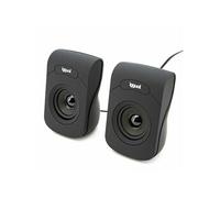 - Haut-parleurs - pour PC - canal 2.0 - USB - 6 watt (Totale) - noir