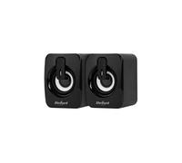 Rebel CS-15 2.0 Stereo Lautsprecher, USB, Mini Jack, für PC/Laptop