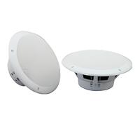 VONYX Haut-Parleurs Résistants à l'eau 5" 8 Ohm - 2 Haut-Parleurs 80 Watts Splashproof, 5 Pouces, Idéal à Intégrer dans Les Salles de Bain, Les Bateaux, Les Piscines, Sauna, Terrasse, etc