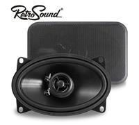 Haut-parleurs RETROSOUND R-463N avec grille 4"x6" 101x152mm, haut-parleurs né...