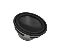 Haut-parleurs ronds 33 mm 4 Ohm 3 W avec bords en caoutchouc avec structure à deux aimants et diaphragme concave en aluminium compatible avec amplificateurs de classe D