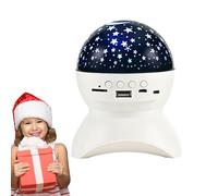 Haut-parleurs sans fil pour la maison, haut-parleurs portables sans fil | Veilleuse LED - Éclairage de haut-parleur, projecteur coloré avec haut-parleur pour la maison, lampe de projection pour extéri