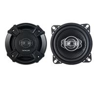 SENCOR SCS BX1002 Haut-parleurs voiture 4"/10 cm, coaxial 2 voies, fréquence 105-20000 Hz, sensibilité 84 dB/W/m, impédance 4 Ohms, puissance nominale 20 W, puissance maximale 60 W