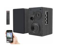 Haut-parleurs stéréo actifs bluetooth avec boîtier en bois MSS-95.usb