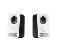 Haut-parleurs stéréo Logitech Z150 pour PC Blanc neige