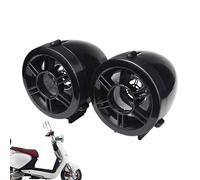 Haut-parleurs stéréo pour moto,Haut-parleur stéréo pour moto - Haut-parleur audio modifié pour guidon - Haut-parleurs de commande vocale en réel pour chariot de golf, scooter, VTT, bi