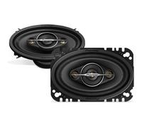 Pioneer Haut-parleurs de voiture TS-A4671F coaxiaux 4 voies 4" x 6" 210 W Argenté